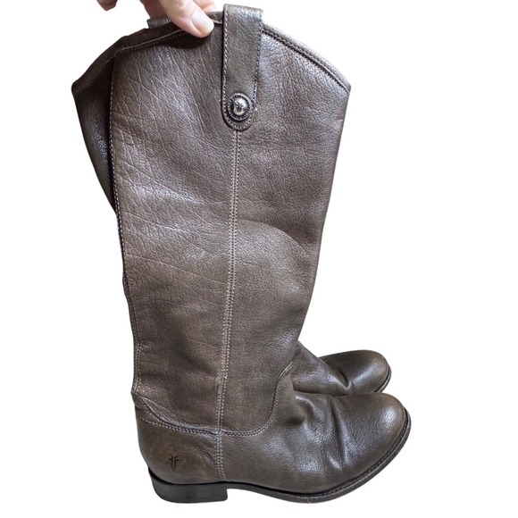 FRYE Tall Riding Boots Size 7 Melissa Button - Picture 3 of 12